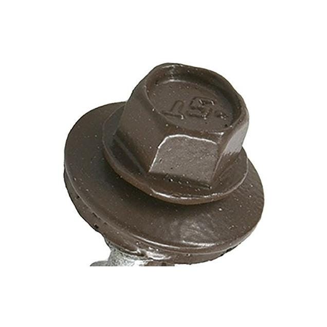 Hillman Power Pro #10 x 1 In. Brown Metal to Wood Self-Drilling Roofing Screws