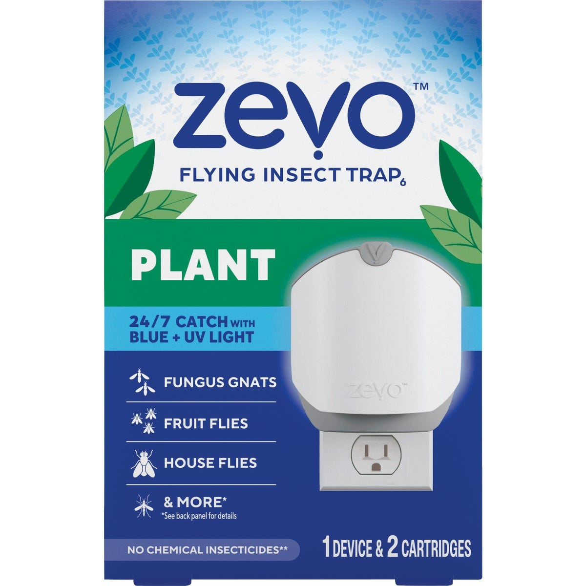 Zevo Indoor Plant Trap Starter Kit Zevo Indoor Plant Trap Starter Kit