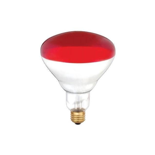 Westinghouse R40 250W Red Dimmable Heat Lamp Flood Beam