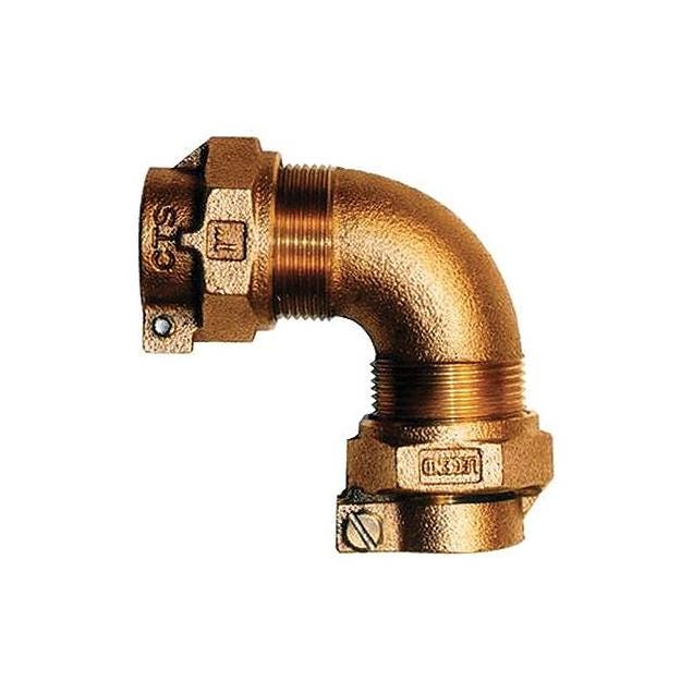 Legend Valve CTS PAK x PAK 3/4 In. Copper Water Service Elbow, Lead Free