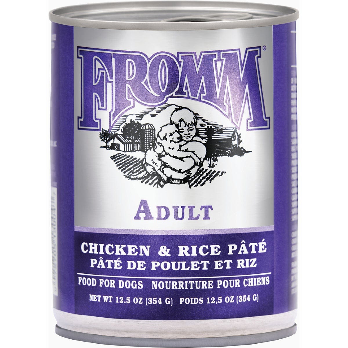 Fromm Adult Chicken & Rice Pate Wet Dog Food, 12.5 Oz. - photo 2 Fromm Adult Chicken & Rice Pate Wet Dog Food, 12.5 Oz. - photo 2