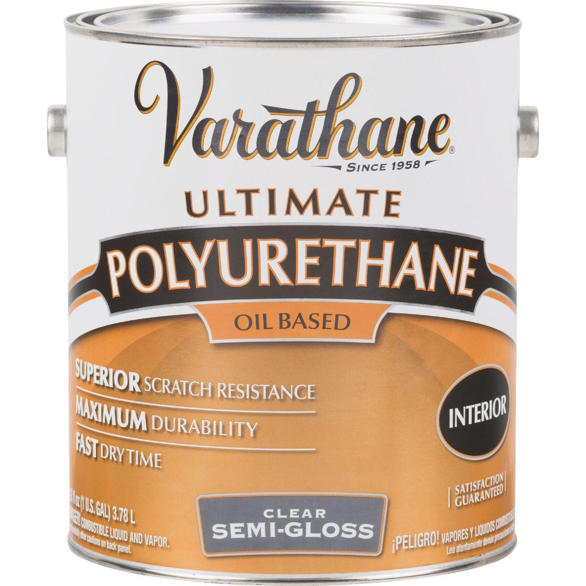 Varathane Semi-Gloss Interior Polyurethane, 1 Gal. - photo 2