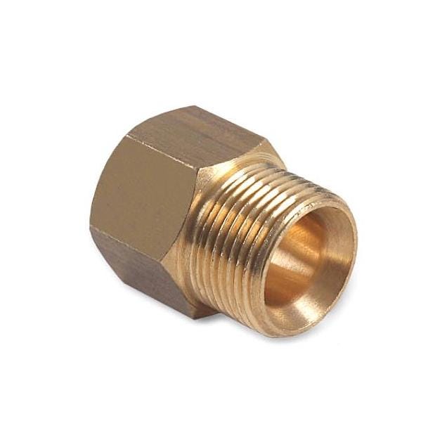 Mi-T-M 3/8 In. Female Pressure Washer Screw Nipple Mi-T-M 3/8 In. Female Pressure Washer Screw Nipple