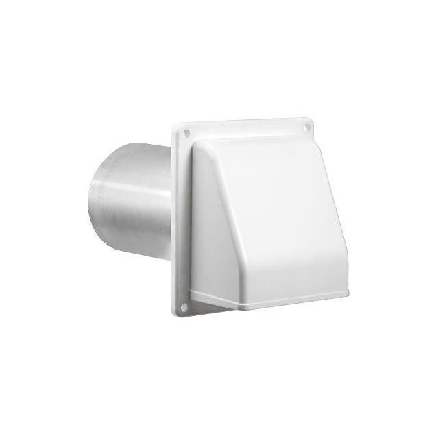 Lambro 6 In. White Plastic Fresh Air Intake Vent - photo 3