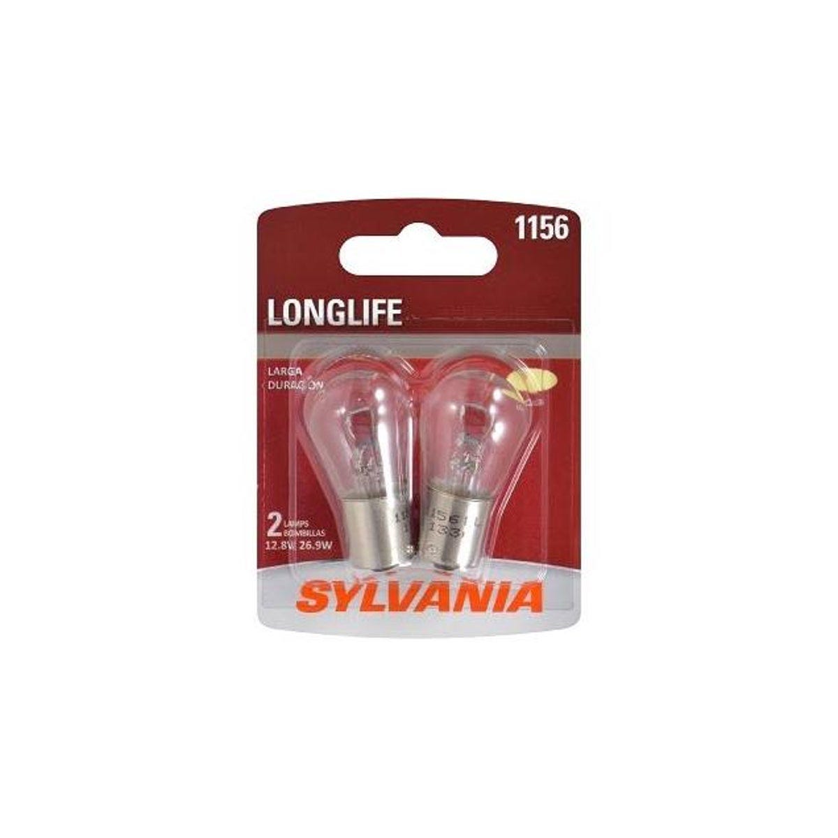 Sylvania 1156LL BP2 Long Life Miniature Clear Bulb (2-Pack) Sylvania 1156LL BP2 Long Life Miniature Clear Bulb (2-Pack)