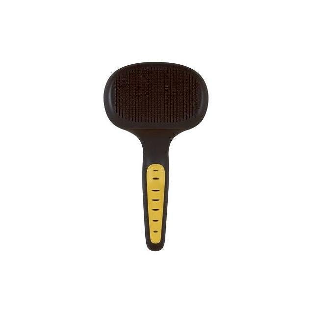 JW Pet Large Gripsoft Dog Self-Cleaning Slicker Brush