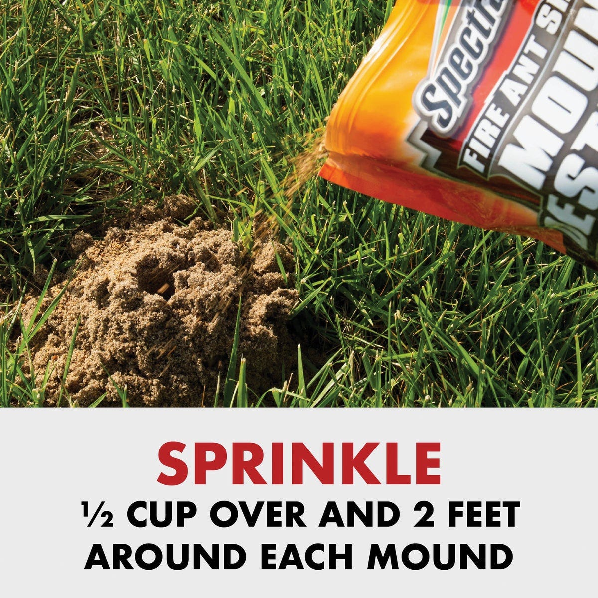 Spectracide 3.5 Lb. Ready to Use Granules Fire Ant Shield Mound Destroyer - photo 6 Spectracide 3.5 Lb. Ready to Use Granules Fire Ant Shield Mound Destroyer - photo 6