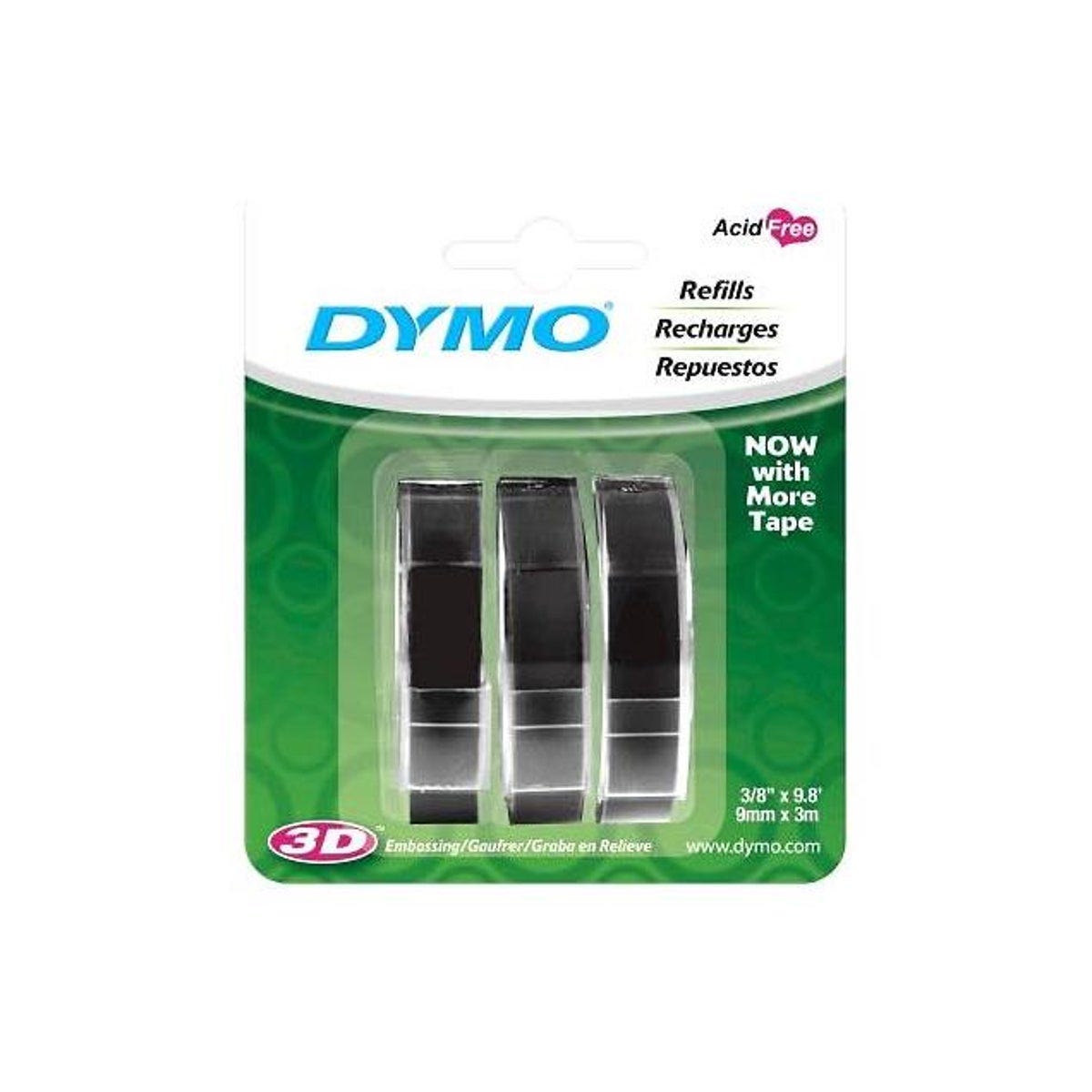 Dymo 3/8 In. x 10 Ft. Embossing Tape Refill