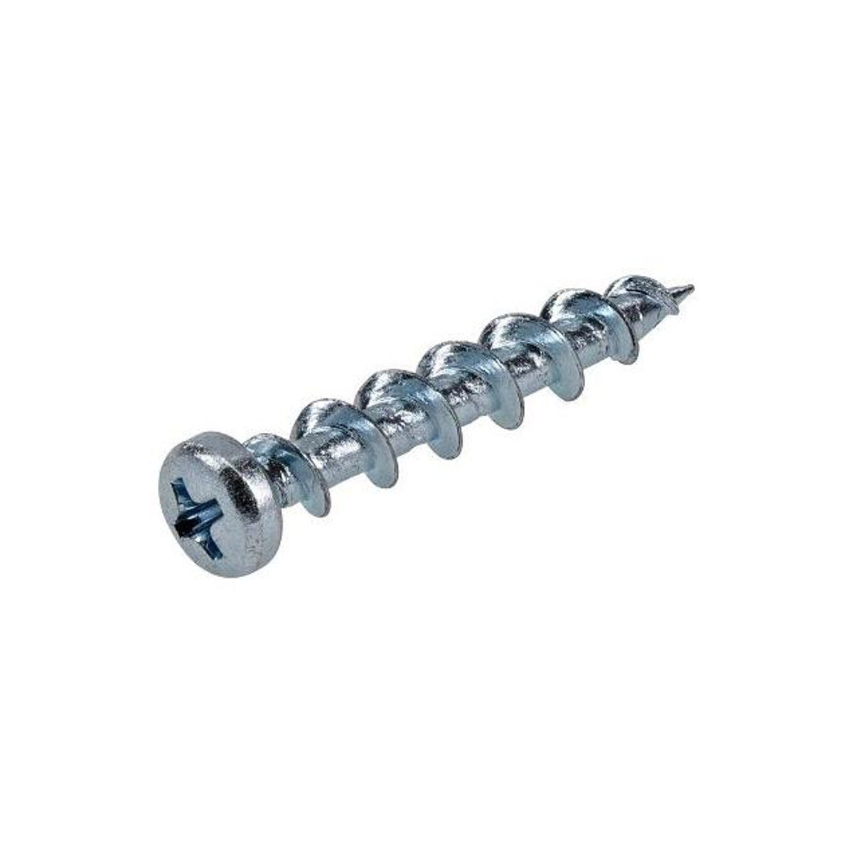 Hillman Borefast 1-1/2 In. Zinc Head 1-Piece Wall Anchor & Screw (6 Ct.) Hillman Borefast 1-1/2 In. Zinc Head 1-Piece Wall Anchor & Screw (6 Ct.)