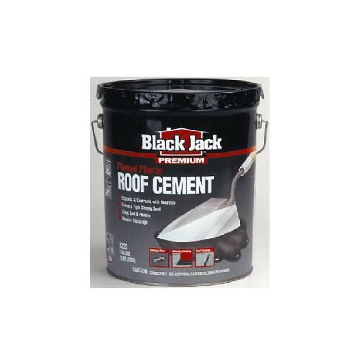 Black Jack 4.75 Gal. Fibered Plastic Roof Cement