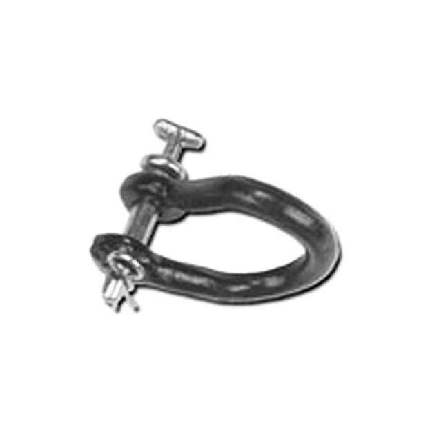 Double HH 3/4 In. x 3-1/2 In. Black Twisted Clevis