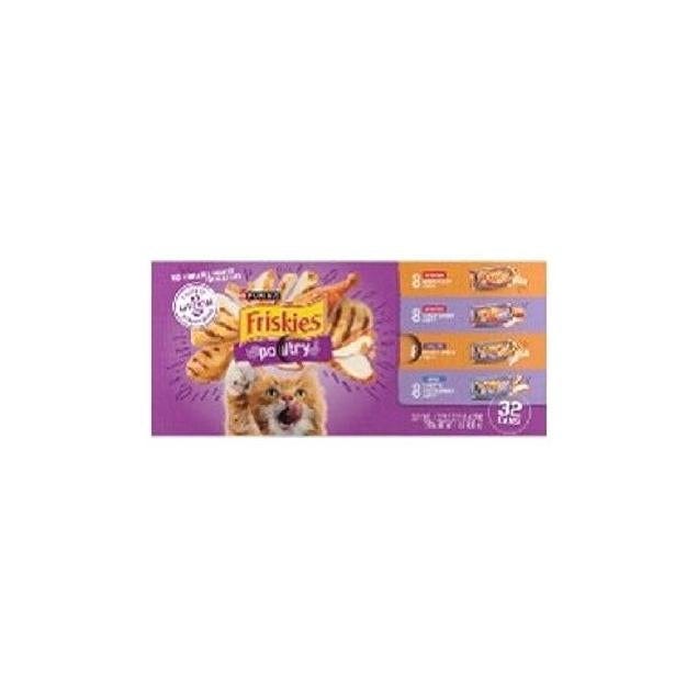 Purina Friskies Poultry Variety Cat Food (32-Pack)