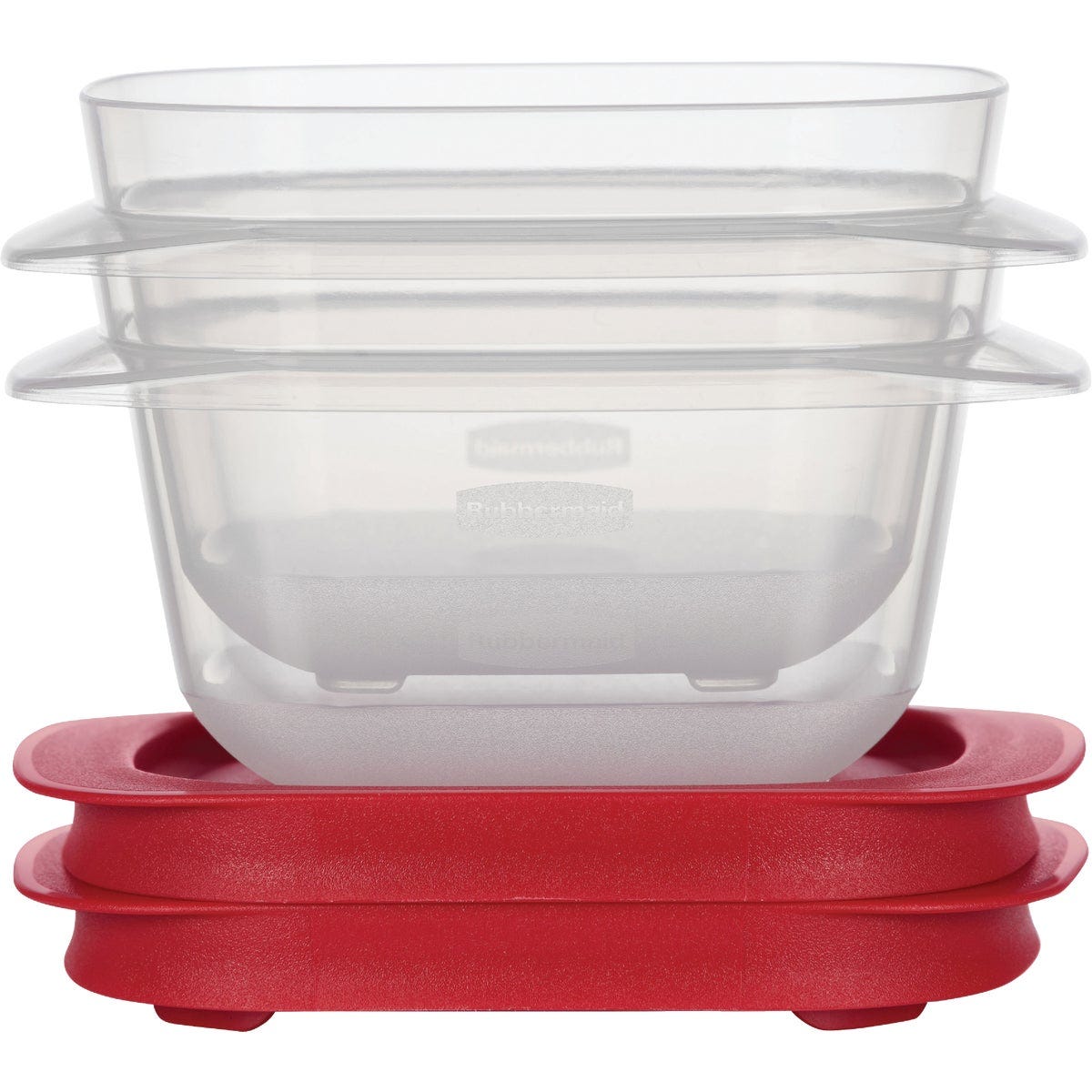 Rubbermaid EasyStore 1.83 C. Clear Square Food Storage Container with Lid (2-Pk.) - photo 2