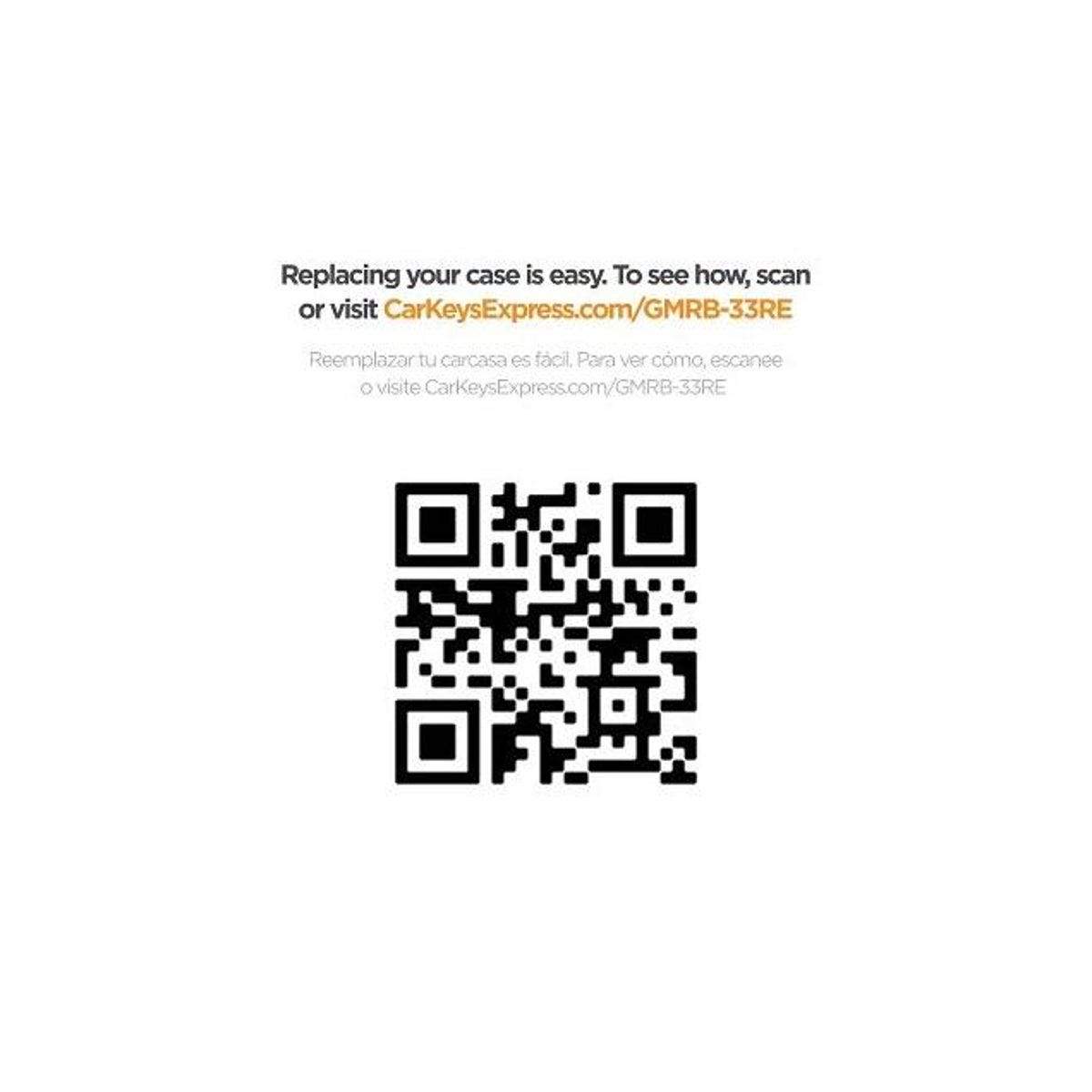 Car Keys Express Chevrolet, GMC, Oldsmobile 3-Button Car Remote Shell - photo 3