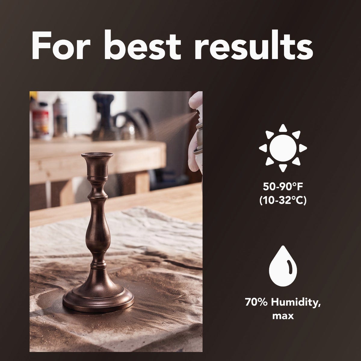 Rust-Oleum Bright Coat Metallic 11 Oz. Dark Bronze Spray Paint - photo 6 Rust-Oleum Bright Coat Metallic 11 Oz. Dark Bronze Spray Paint - photo 6
