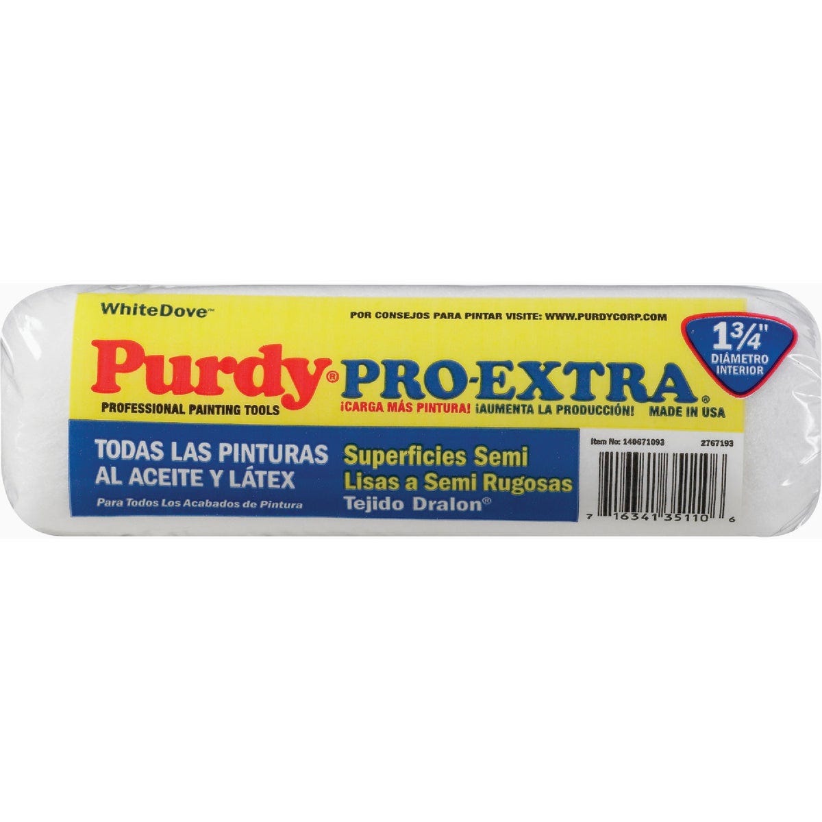 Purdy White Dove Pro-Extra Roller Cover, 9 In. x 1/2 In. - photo 6