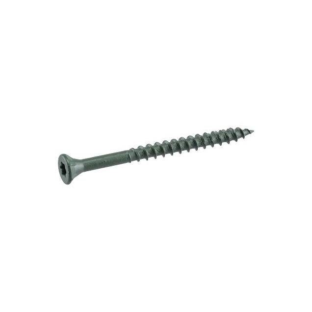 Hillman 1-1/4 In. x #8 75-Pack Green Deck Plus Ceramic Screws