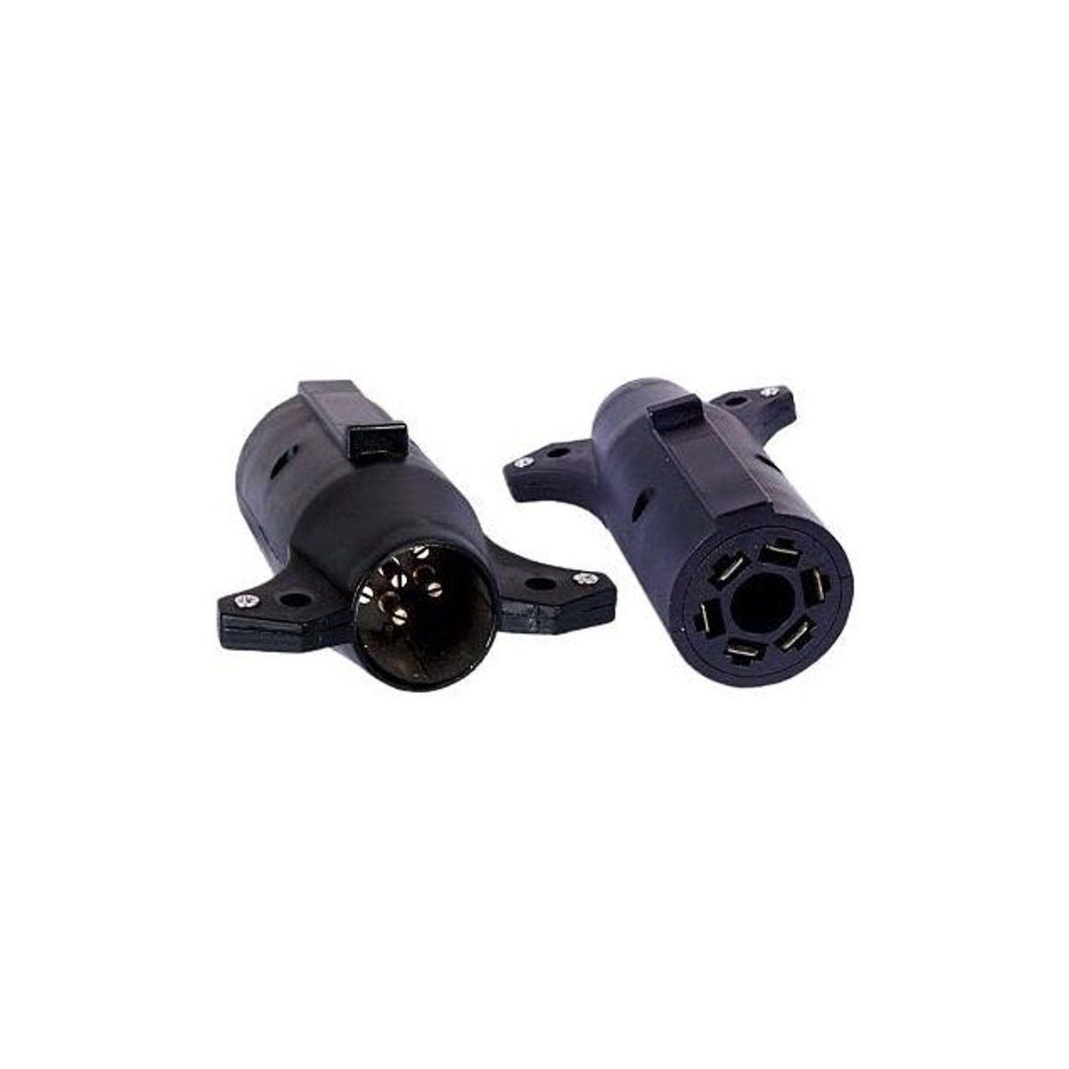 Uriah 7-Way to 6-Round RV Trailer Connector Adapter