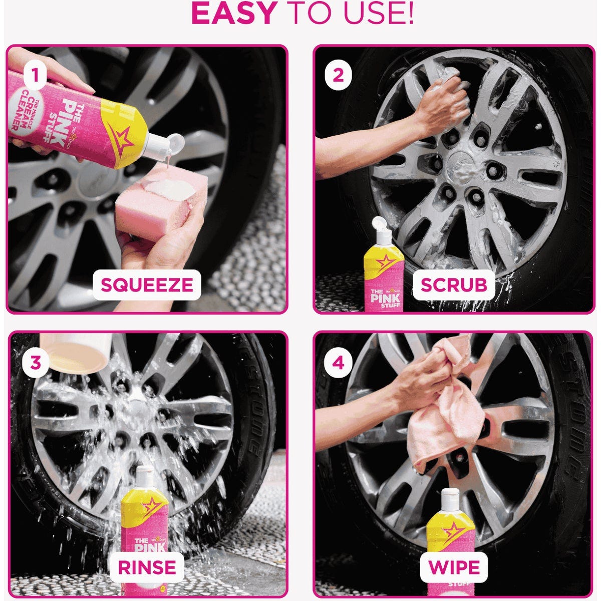 The Pink Stuff 16.9 Oz. Miracle All Purpose Cream Cleaner - photo 6 The Pink Stuff 16.9 Oz. Miracle All Purpose Cream Cleaner - photo 6