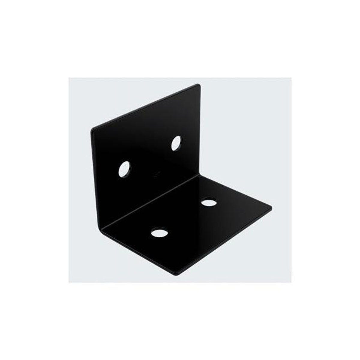 National Hardware Indio Collection 5 In. x 3-3/4 In. x 3-1/2 In. Black Decorative Heavy Angle