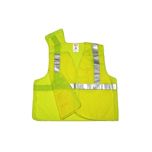 Tingley Job Sight 4XL/5XL Yellow/Green Polyester Mesh Safety Vest Tingley Job Sight 4XL/5XL Yellow/Green Polyester Mesh Safety Vest