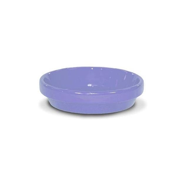 Ceramo 7.75 In. Lilac Ceramic Planter Saucer
