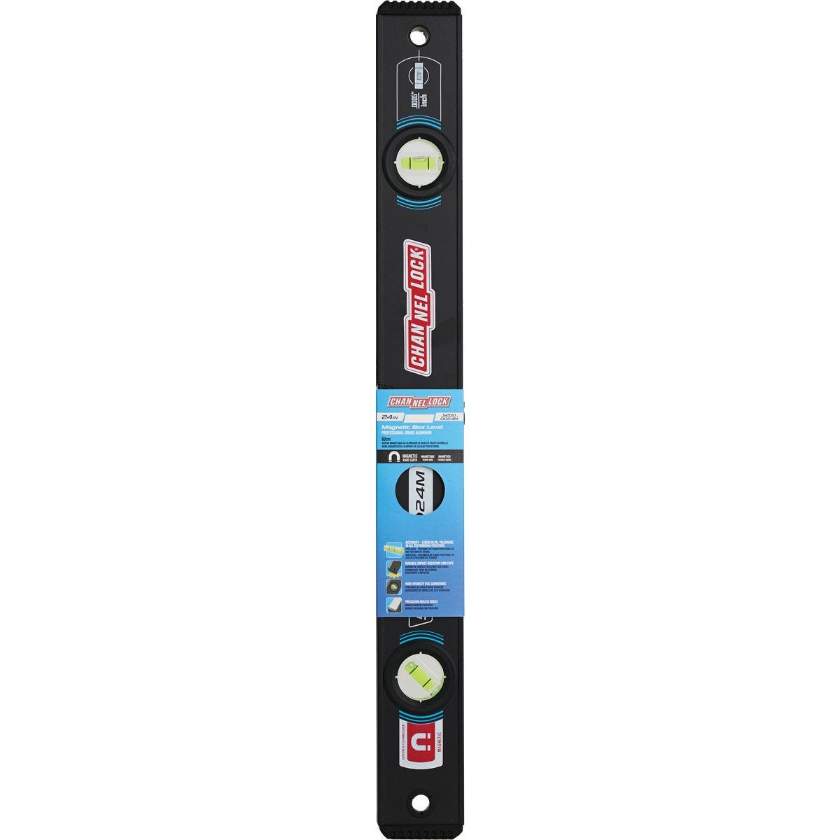 Channellock 24 In. Magnetic Box Beam Level - photo 2 Channellock 24 In. Magnetic Box Beam Level - photo 2