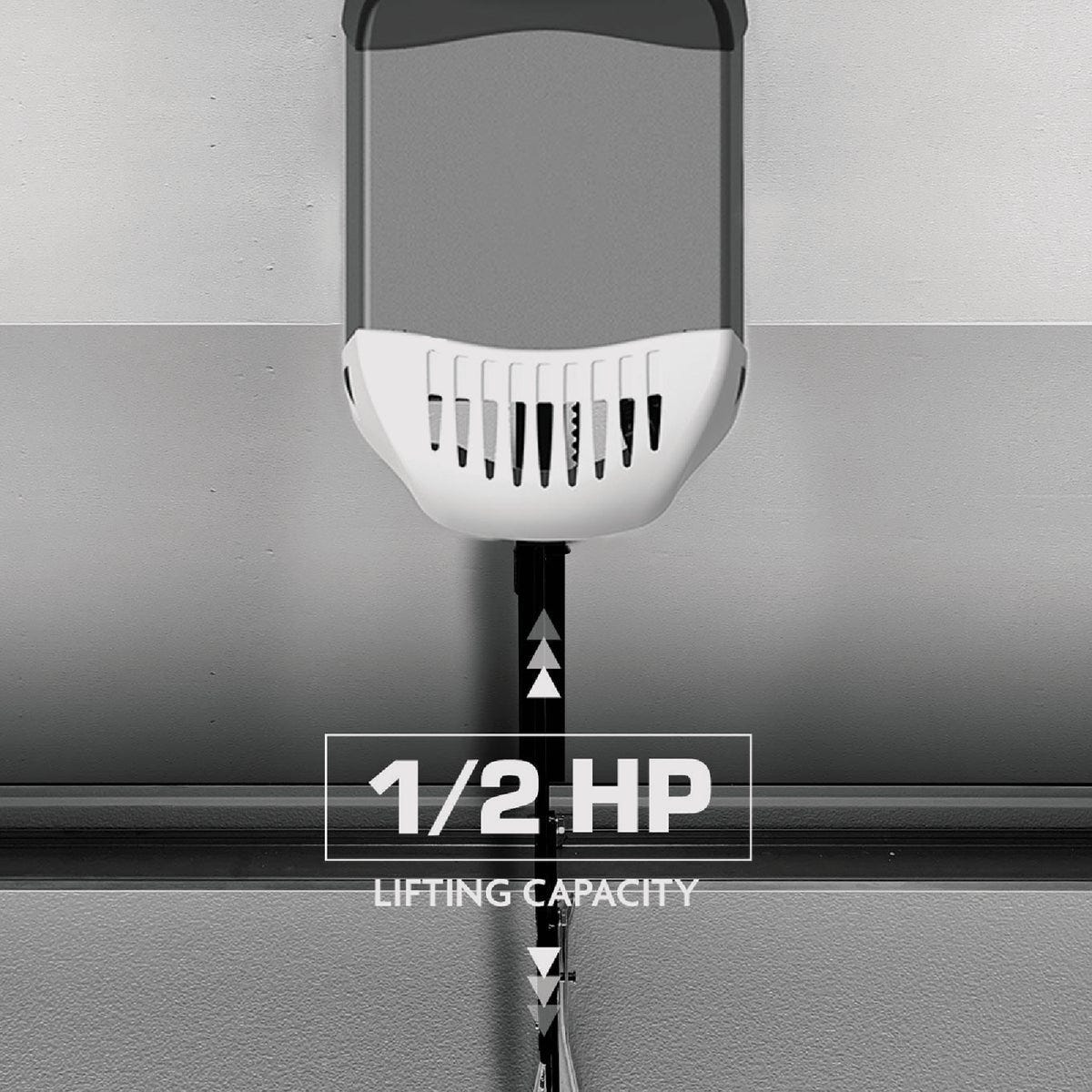 Chamberlain C2405 1/2 HP Smartphone-Controlled Durable Chain Drive Garage Door Opener with WiFi and MED Lifting Power - photo 5