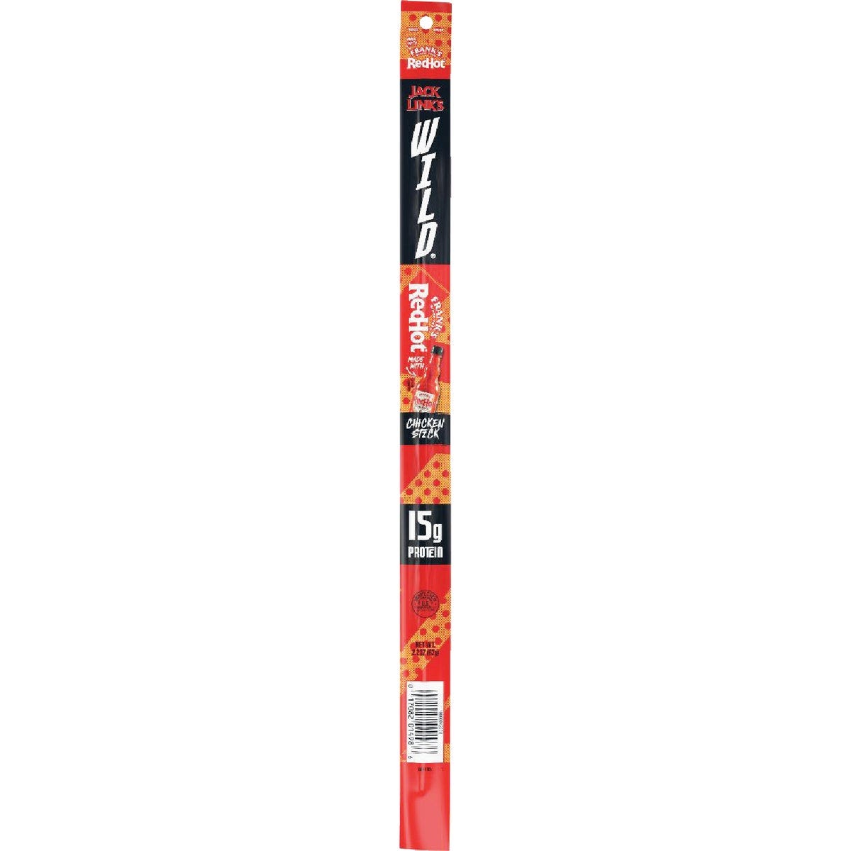 Jack Link's 2.2 Oz. Wild Frank's RedHot Chicken Stick Jack Link's 2.2 Oz. Wild Frank's RedHot Chicken Stick