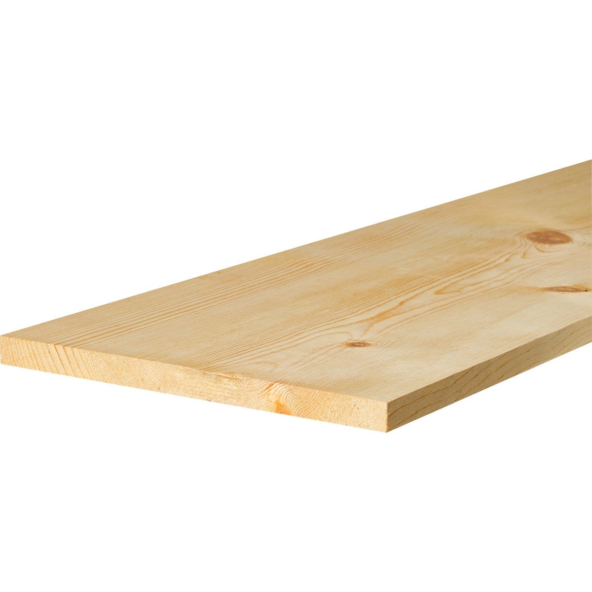 1 In. x 12 In. x 8 Ft. Clear & Better Radiata Pine Board