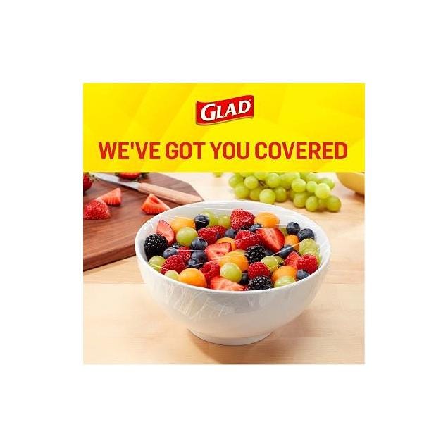 Glad Cling'n Seal Clear Cling Food Wrap, 200 Sq. Ft. Roll - photo 3 Glad Cling'n Seal Clear Cling Food Wrap, 200 Sq. Ft. Roll - photo 3