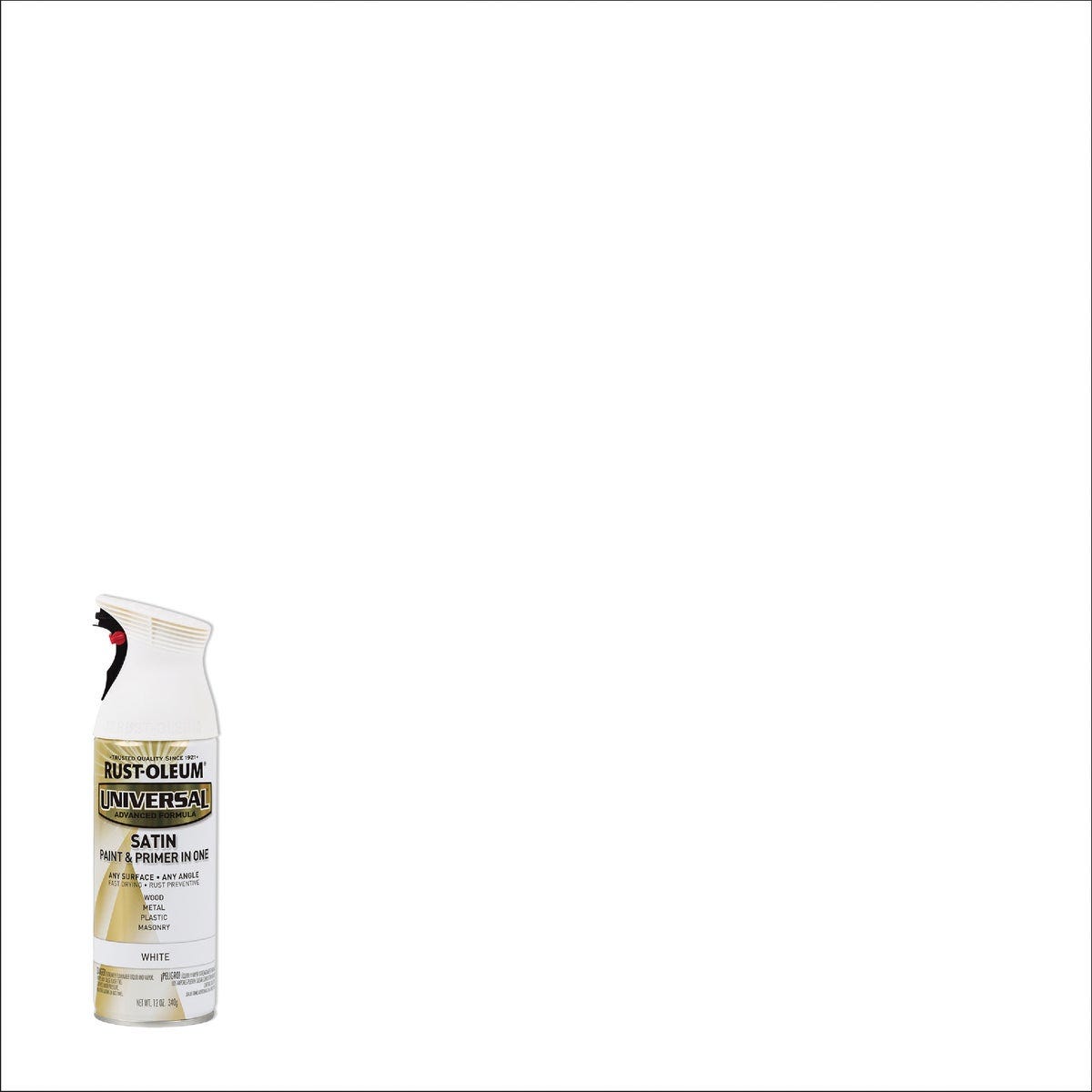Rust-Oleum Universal 12 Oz. Satin White Paint