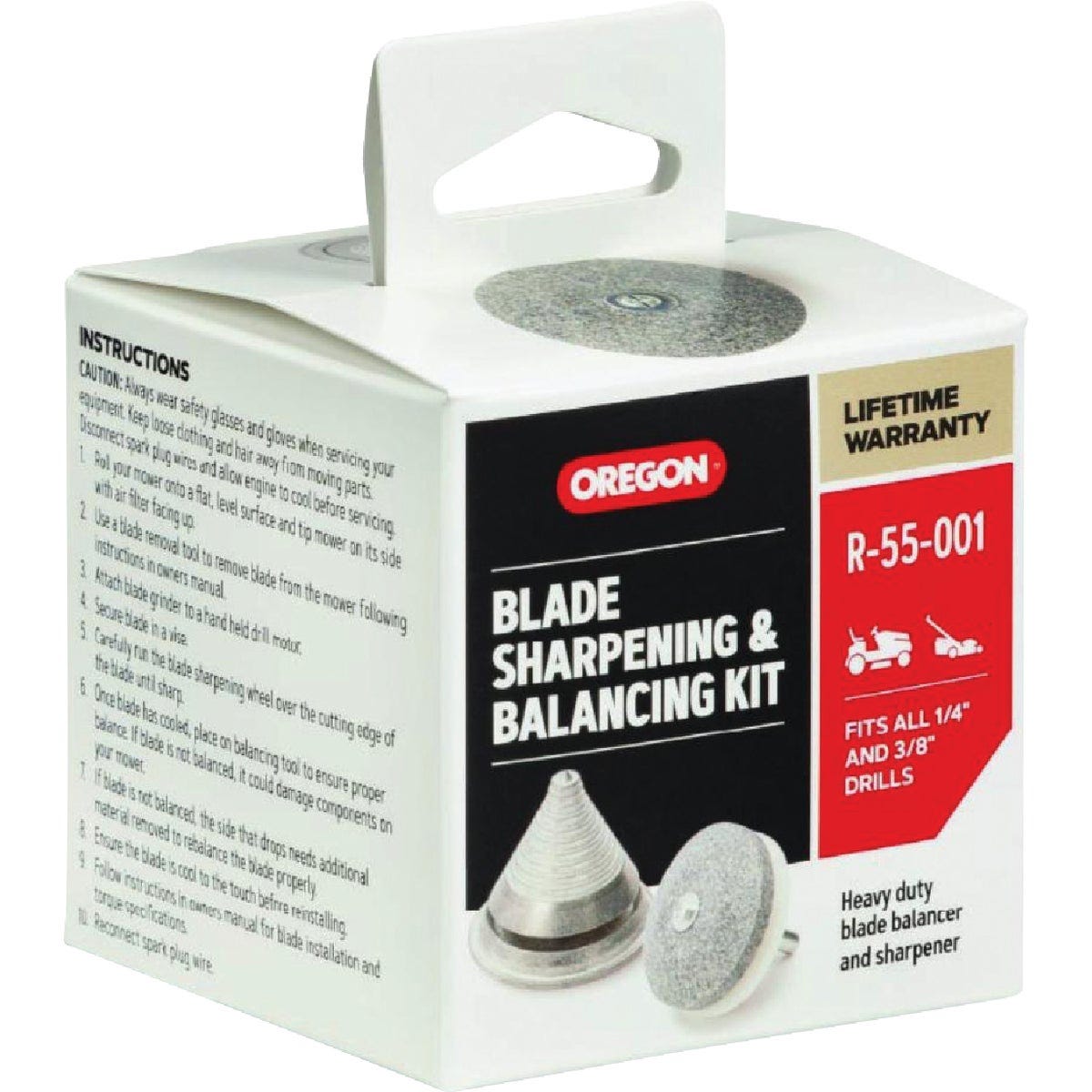 Oregon Lawn Mower Blade Sharpening & Balancing Kit - photo 3 Oregon Lawn Mower Blade Sharpening & Balancing Kit - photo 3