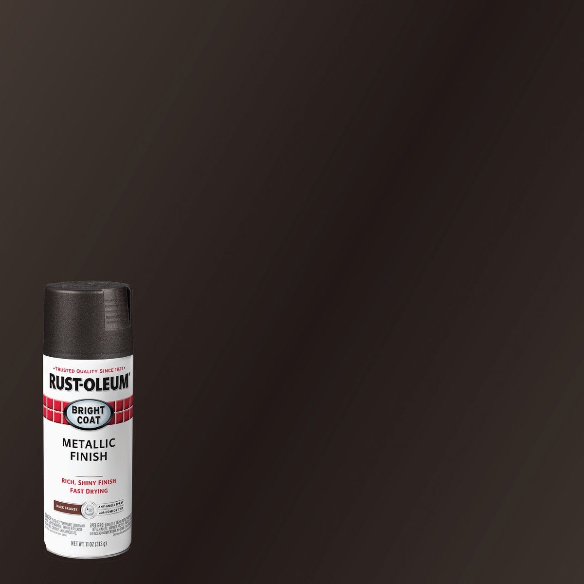 Rust-Oleum Bright Coat Metallic 11 Oz. Dark Bronze Spray Paint - photo 2 Rust-Oleum Bright Coat Metallic 11 Oz. Dark Bronze Spray Paint - photo 2