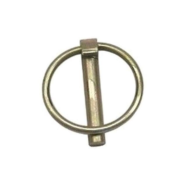 Double HH 3/16 In. x 1-1/8 In. Category 0 Yellow Zinc-Plated Lynch Pin