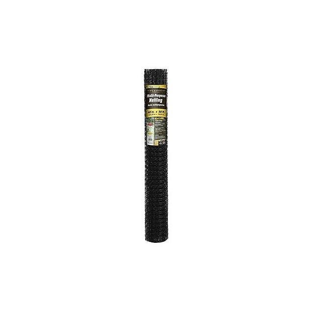 YardGard 4 Ft. x 50 Ft.Multi-Purpose Black Plastic Netting Fence YardGard 4 Ft. x 50 Ft.Multi-Purpose Black Plastic Netting Fence