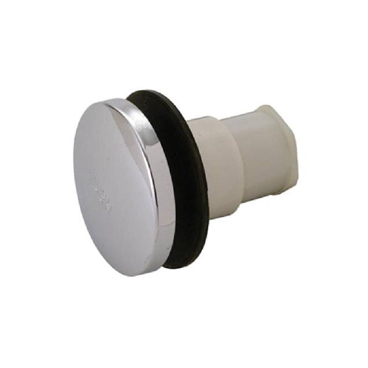 Master Plumber Plastic/Chrome Universal Stopper Master Plumber Plastic/Chrome Universal Stopper