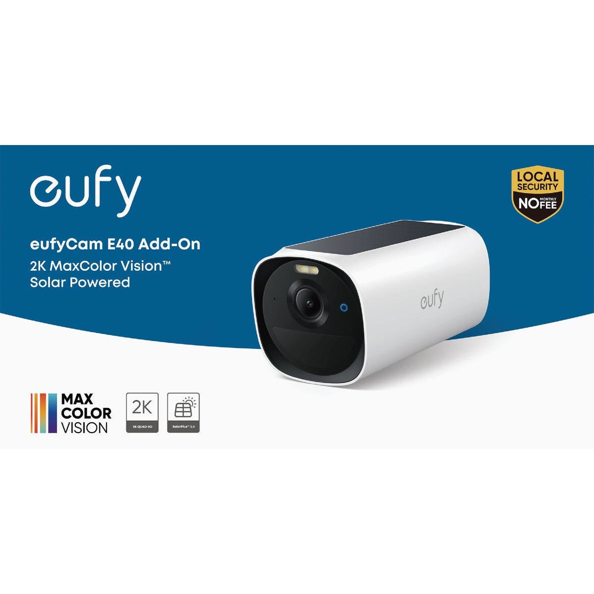 eufyCam E40 Outdoor Wireless Solar Security Camera - photo 2