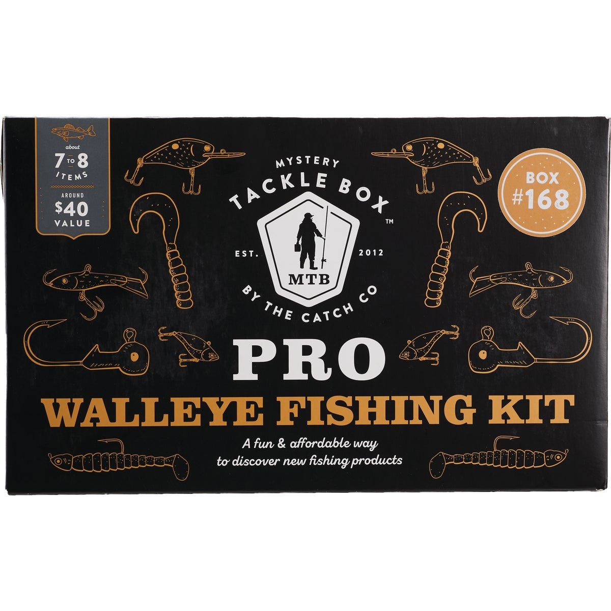Mystery Tackle Box Walleye Pro Fishing Kit