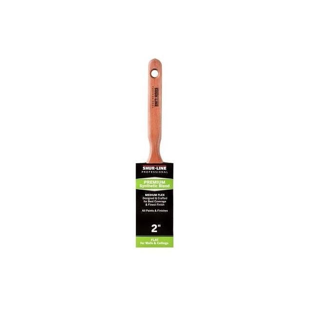 Shur-Line 2 In. Synthetic Blend Professional Flat Paint Brush