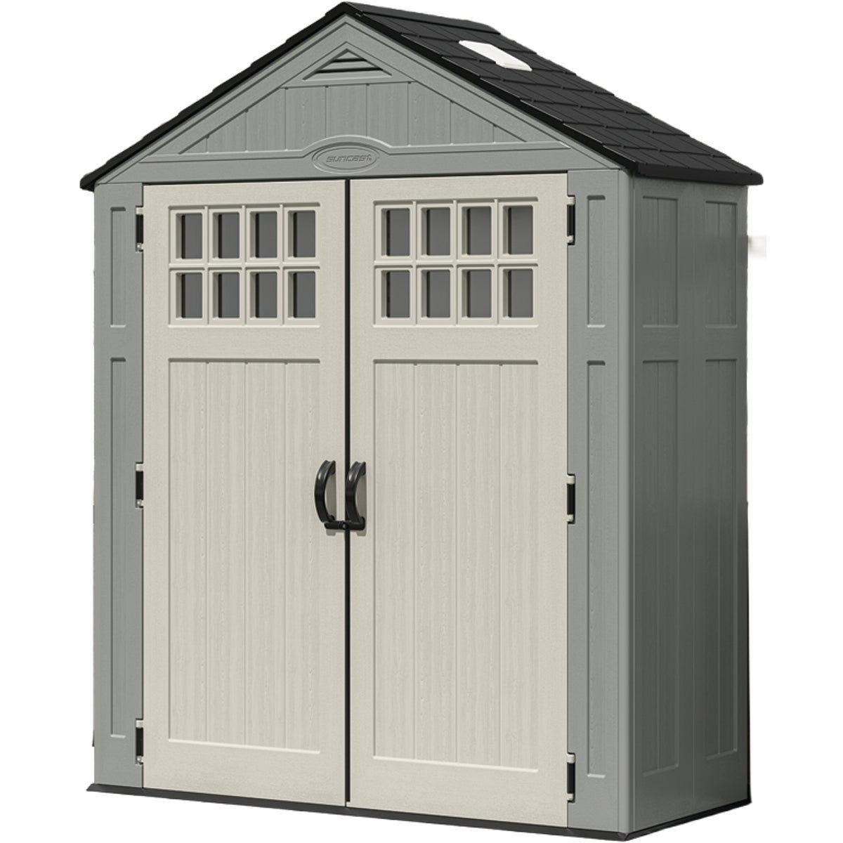 Suncast Everett 6 Ft. x 3 Ft. 94 Cu. Ft. Storage Shed - photo 2