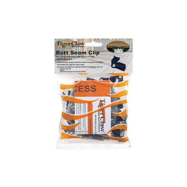 Tiger Claw Butt Seam Clips (55-Pack) Tiger Claw Butt Seam Clips (55-Pack)