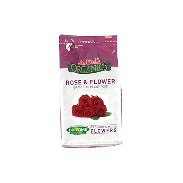 Jobe's 4 Lb. 3-5-3 Organic Rose Fertilizer