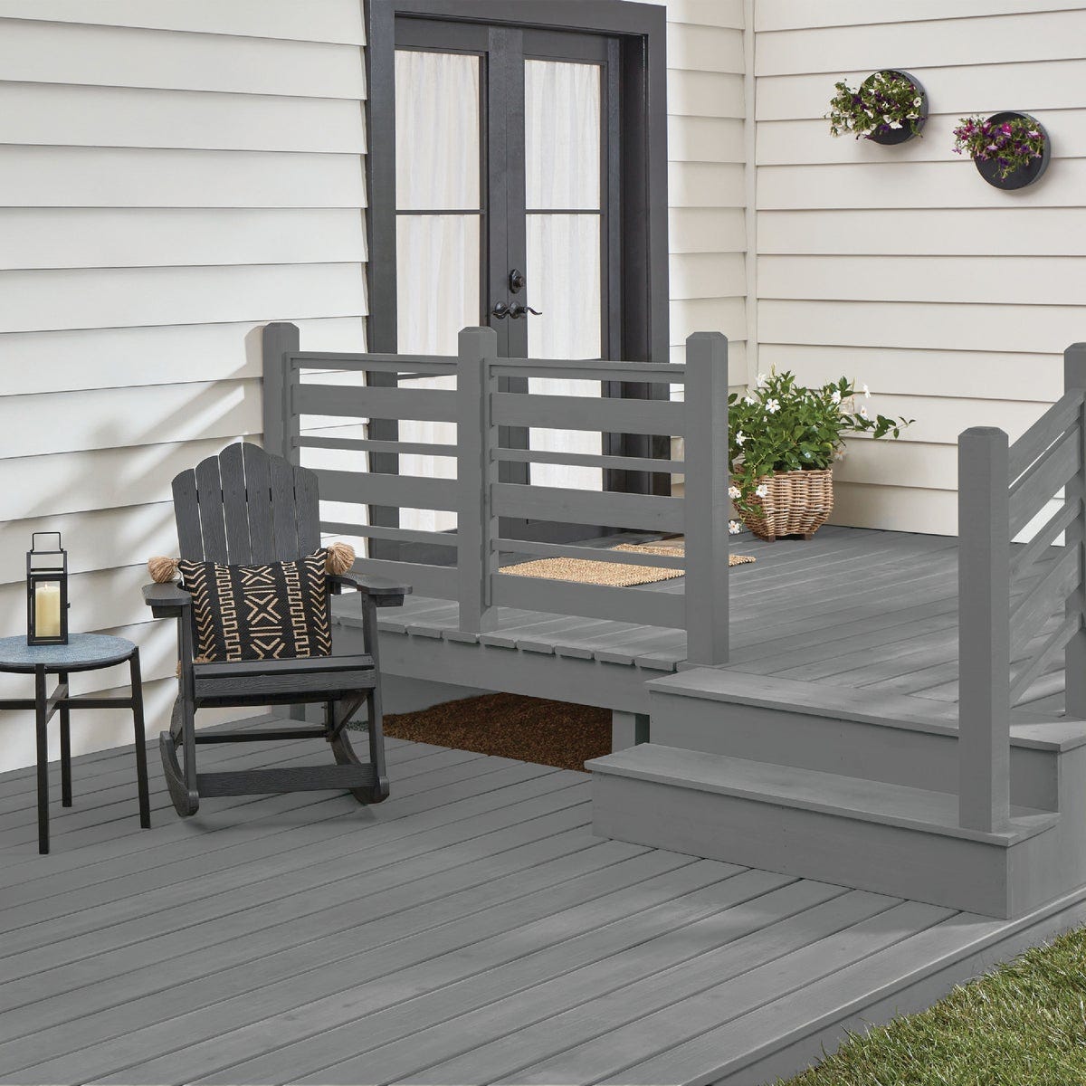 Cabot Heat-Reducing Solid Color Stain + Sealer with Cool Feel Technology, Hampton Gray, 1 Gal. - photo 7