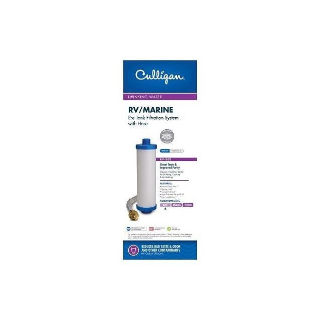 Culligan RV Pre-Tank In-Line Water System Filter With 3/4 In. Hose Culligan RV Pre-Tank In-Line Water System Filter With 3/4 In. Hose