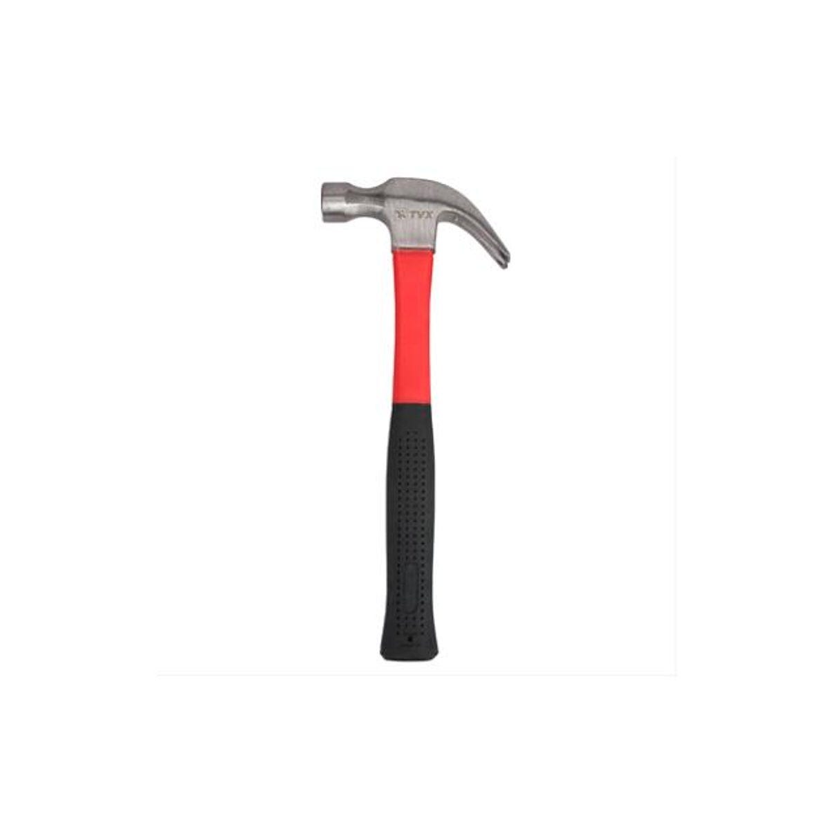 Curved Claw Hammer With Fiberglass Handle