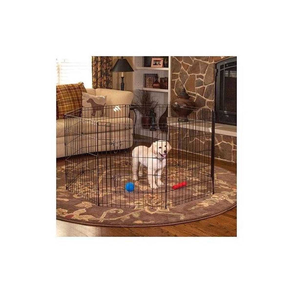 Pet Essentials 48 In. Tall Collapsible Dog Exercise Pen - photo 2 Pet Essentials 48 In. Tall Collapsible Dog Exercise Pen - photo 2