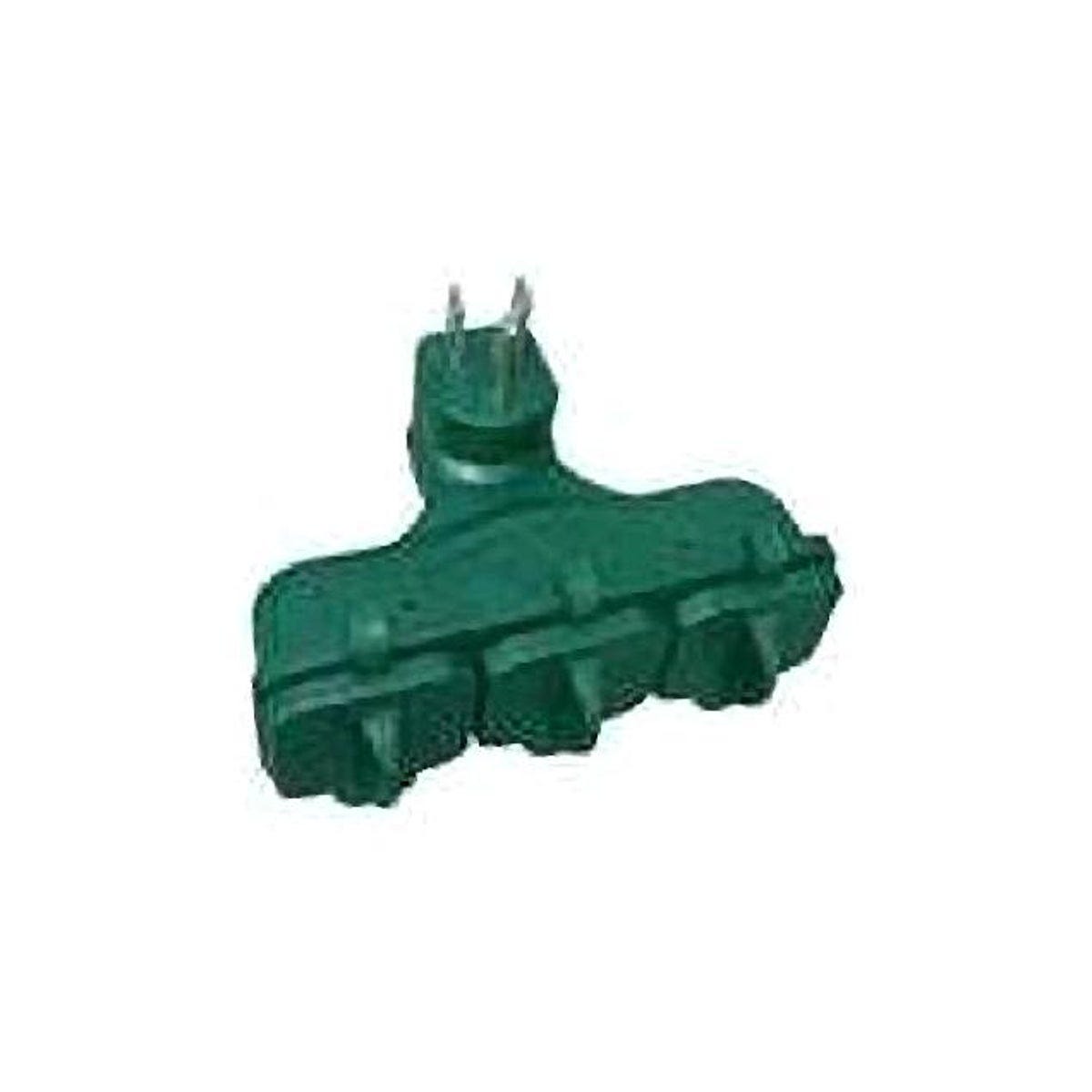 Master Electrician Outdoor Green 3-Outlet Adapter