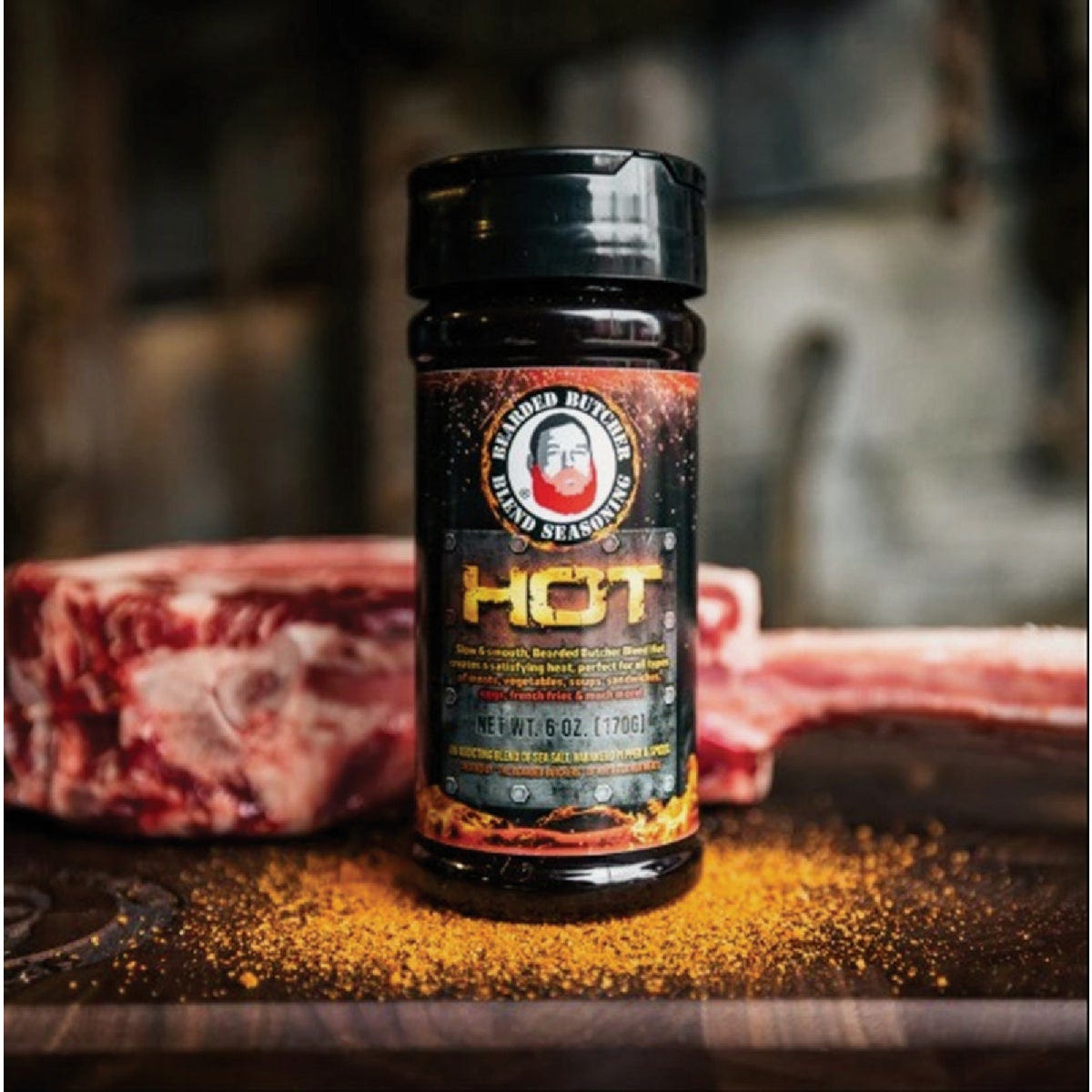Bearded Butcher 10 Oz. Hot Blend Seasoning - photo 2 Bearded Butcher 10 Oz. Hot Blend Seasoning - photo 2
