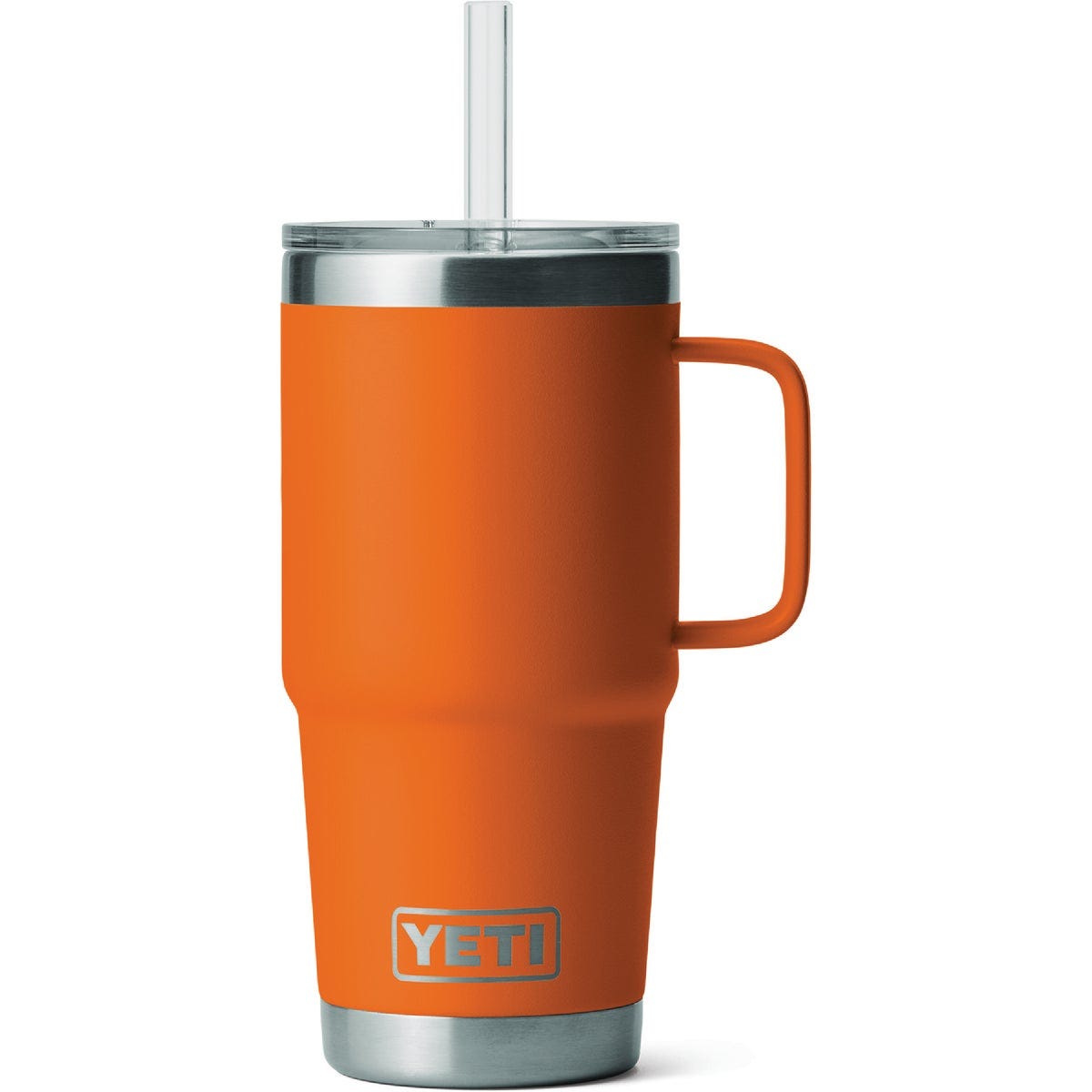 YETI Rambler 25 Oz. Mug with Straw Lid,King Crab Orange YETI Rambler 25 Oz. Mug with Straw Lid,King Crab Orange